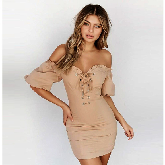 [SOLD]  I AM GIA “Alya” lace-up mini — BNWT - Picture 3 of 7